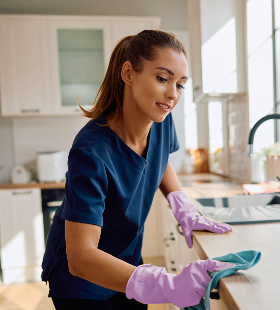 Fee Hauskultur Team bei der Arbeit